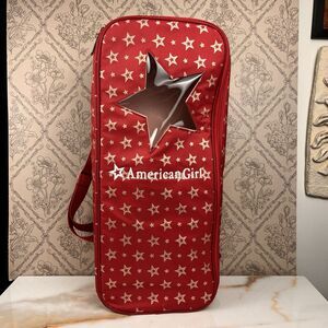 Rare 2021 American Girl Star Power Doll Carrier Pink Travel Case Backpack